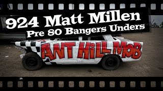 Onboard with 924 Matt Millen Pre80 Unders Bangers 10824 Kings Lynn [upl. by Magdalene]