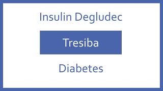 Insulin Degludec Pronunciation  Generic Name Brand Name Indication Top 200 Drugs PTCB PTCE [upl. by Ullund679]