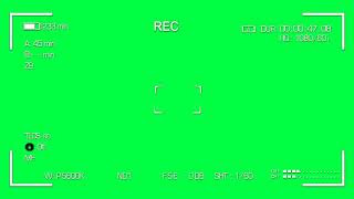 Camera Recording Green Screen 1080p After Effect CC [upl. by Llig]