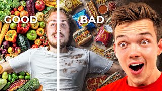 Eating Worlds Best VS Worst Diet For 7 Days Results [upl. by Nireves942]