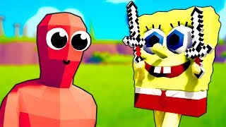 I Became SPONGEBOB and THIS Happened  Totally Accurate Battle Simulator TABS [upl. by Agnew858]