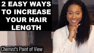 2 EASY WAYS TO INCREASE YOUR HAIR LENGTH ANAGEN PHASE ACTIVATION [upl. by Mollie]