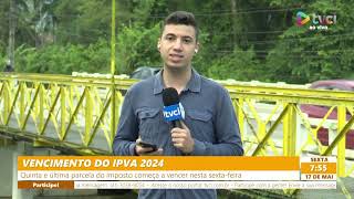 VENCIMENTO DO IPVA 2024 [upl. by Dessma157]