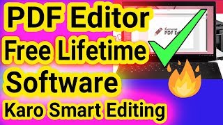 Free Lifetime Smart PDF Reader amp Editor Full Review [upl. by Ggerk]