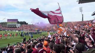 Armagh v Galway All Ireland football final 2024 pre match parade [upl. by Sonnnie]