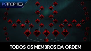 Assassin’s Creed Valhalla  Todos os membros da Ordem  Troféu 🏆 Desordem dos Anciões [upl. by Ayokal]