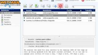 Tutorial RoundCube Conocer opciones avanzadas [upl. by Supple]