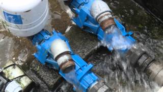 hydraulische wasserwidder pumpe bewasserung  Freien Wasser [upl. by Blau]