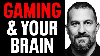 How Gaming Affects Your Brain Andrew Huberman [upl. by Belier]