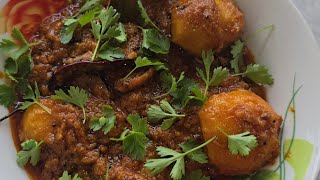 How to make dum aloo recipe  masala poteto greavy masala aloo banavani rit akha bateta nu shak [upl. by Auhsohey]