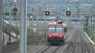 HDNahverkehrspendelzug in Dietikon  Spreitenbach Schweiz Nahverkehrszug SBB [upl. by Notsur574]