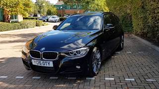 F30 F31 BMW 330D M Sport XDrive Touring  M Sport Plus Sapphire Black [upl. by Andie]