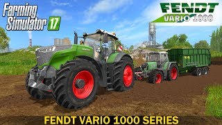 Farming Simulator 17 FENDT VARIO 1000 SERIES TRACTOR [upl. by Alram]