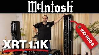 100000 Euro HighEnd Der McIntosh XRT 11K und unser erster Eindruck [upl. by Antipus362]