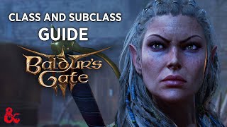 Baldurs Gate 3 Larian  Beginners Guide to All Classes  DampD [upl. by Codie]