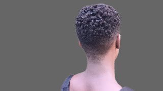 How To Taper Cut Afro Hair  Women [upl. by Powe]