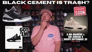 So Everyone Hates The New Jordan 3 quotBlack Cementquot [upl. by Ahmar]