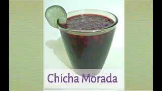 PREPARA UNA DELICIOSA CHICHA MORADA FACILISIMO [upl. by Mahsih]