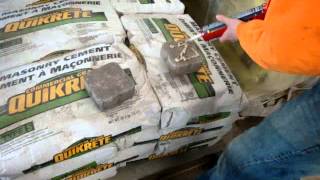 Titebond Landscaping amp Retaining Wall Adhesive  Extruding the Glue [upl. by Carey]