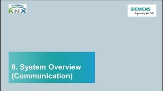 Siemens KNX basic course chapter 6 System Overview [upl. by Nired646]