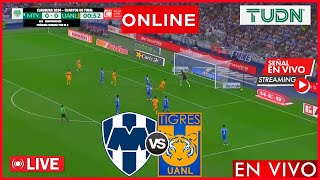 Rayados del Monterrey vs Tigres EN VIVO  Cuartos de Final Liga MX Clausura 2024  LIGA MX EN VIVO [upl. by Alo]