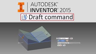 How to use draft in INVENTOR  3 key features [upl. by Eitisahc75]