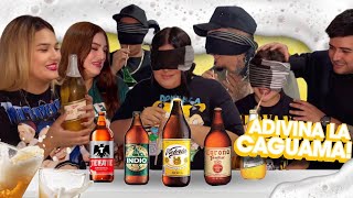 RETO A CIEGAS 👀 ADIVINA LA CAGUAMA 🍻 [upl. by Trev]