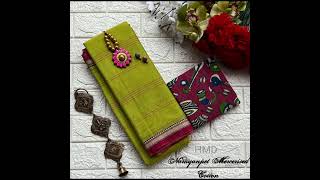 Narayanpet Mercerised CottonSarees Plain Saree Rs1120 Stripes 1175 PadmavathiSarees 9994354715 [upl. by Monto765]