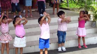 Buwan ng Wika  Ryan Dancing with Nursery and Kinder Classes [upl. by Einhoj]