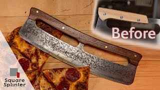 Handcrafted Kitchen Masterpiece  14 Amazon Pizza Cutter transformation [upl. by Leahcimrej987]