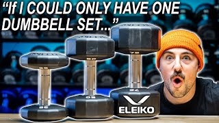 Eleiko Rotating EVO Dumbbells Review  Best Designed Dumbbell According to Coop [upl. by Phillada]