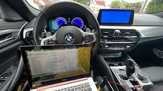 Bmw 540i G30 6WB retrofitting DIY [upl. by Ydnam472]