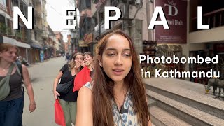 KATHMANDU VLOG  NEPAL  LOCAL FOOD TOUR KUMARI GODDESS THAMEL MARKET SHOPPING [upl. by Ahsakal628]