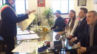 Matrimonio civile in comune di Trento 28012016 [upl. by Oilicec]