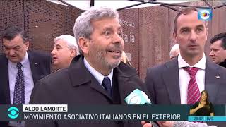 Inauguración del consulado italiano en Montevideo  Subrayado CANAL 10 [upl. by Waldron]