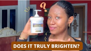 ADVANCED CLINICALS VITAMIN C CREAM  HONEST REVIEW [upl. by Latnahc]