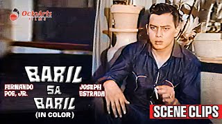 BARIL SA BARIL 1961  SCENE CLIPS 2  IN COLOR  Fernando Poe Jr Joseph Estrada Perla Bautista [upl. by Selin]