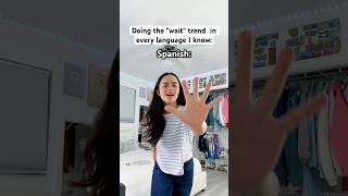 How many languages do you know 👀😆 fypシ゚ skit languages funny trend school shorts viral [upl. by Odrarej552]