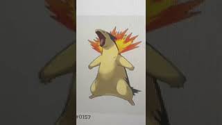 Every pokemon reviewed Typhlosion shorts fyp animation [upl. by Eldnek]