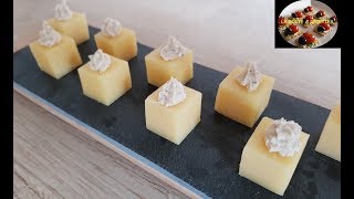 Comté à la crème de noix Spécial apéritif de Noel  APERITIF DINATOIRE  LA BOITE A RECETTES [upl. by Rehtaeh]