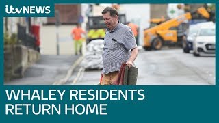 Hundreds of Whaley Bridge residents return home  ITV News [upl. by Agata625]