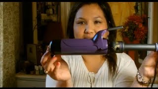 Hot Tools Ceramic Tourmaline Curling Iron  Review [upl. by Aevin889]