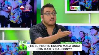 La mala onda del equipo de quotMucho Gustoquot contra Kathy Salosny [upl. by Ogilvie]