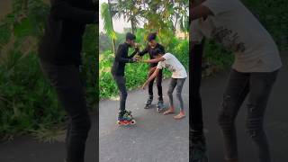 The Skaters Encounterquot😰😱skater publicreaction rollersports inlineskating tandingshort skater [upl. by Tingey]