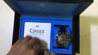 QNET Manchester City CiMiER Swiss made Watch  2700 Limited edition Unboxing [upl. by Garzon]