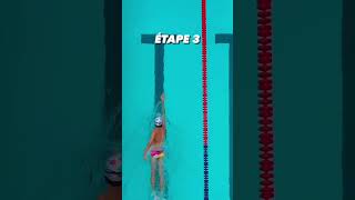 La culbute en 4 étapes  🔄 natation crawl sport nager [upl. by Ajroj230]