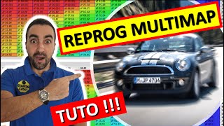 Reprogrammation moteur MULTIMAP Stage 2 🚀 Pop and Bang 💣🧨 Cata Off 🚗💨 Tuto Reprog Mini Cooper S [upl. by Adnelg]