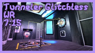 ROBLOX Tunneler Chapter 1 Glitchless Speedrun World Record [upl. by Nivel]