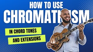 How to Use Chromaticism between Chord Tones  Extensions [upl. by Kamaria829]