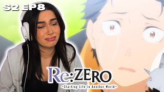 The Value of Life 😭  ReZERO Season 2 Episode 8 REACTION [upl. by Alue]